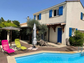 VILLA PARADIS piscine privee sans vis à vis et plage